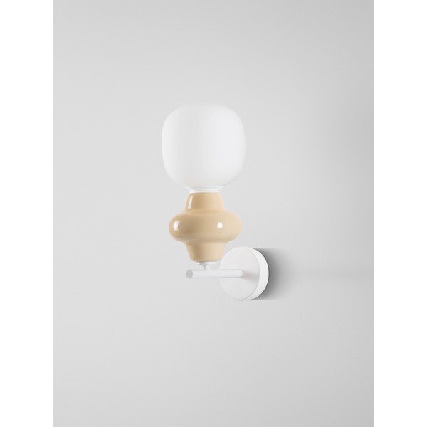 Lampada da parete bianca in ceramica Clio – Nova Luce-image-2