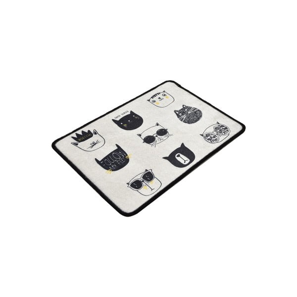 Tappetino per il bagno nero/beige 40x60 cm Cutie – Foutastic