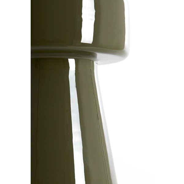 Tavolino rotondo in metallo ø 29 cm Dakwa - Light & Living-image-3