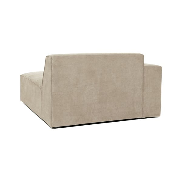 Modulo divano in velluto a coste beige (angolo sinistro) Sting - Scandic-image-3