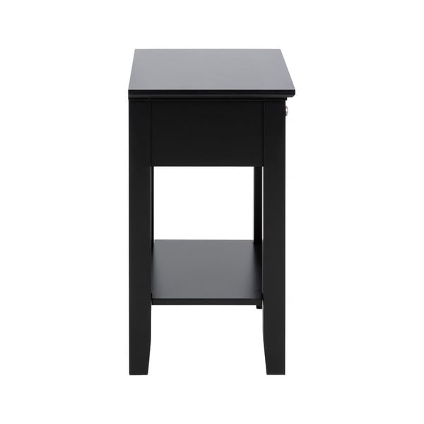 Comodino nero Linnea - Actona-image-1