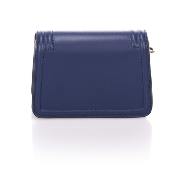 Borsa tascabile in pelle blu Abelia - Giorgio Costa-image-1