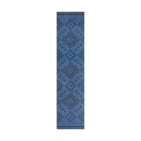 Tappeto lavabile blu scuro 57x230 cm MATCH EVE - Flair Rugs