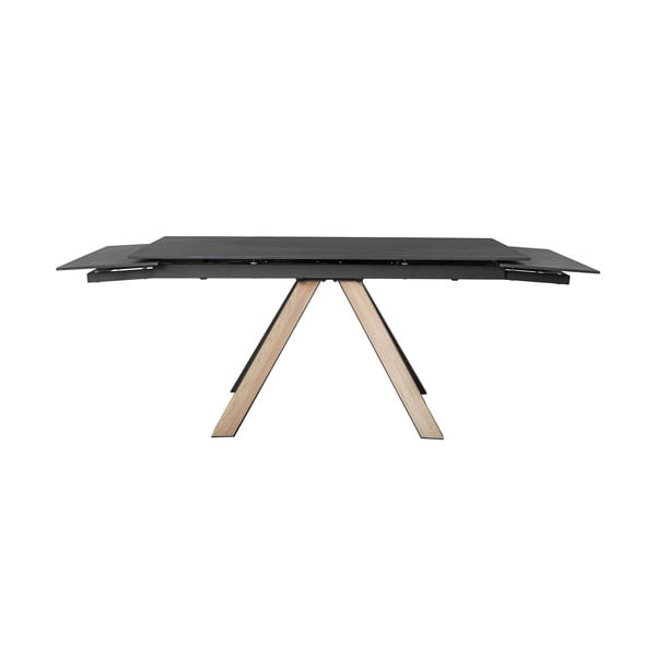 Tavolo da pranzo pieghevole in ceramica 90x160 cm Azur - Marckeric-image-3