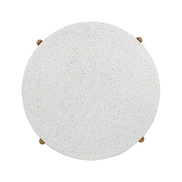 Set da giardino in legno massiccio di acacia color crema-naturale per 4 persone Terracina - House Nordic-image-3