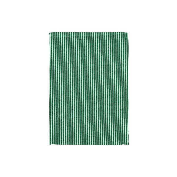 Lenzuolo da camera in cotone verde per letto singolo 140x220 cm Cheerful - Södahl-image-2