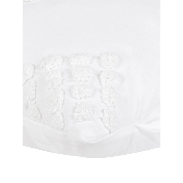 Set di 2 federe decorative bianche in percalle di cotone , 40 x 80 cm Fia - Westwing Collection-image-3