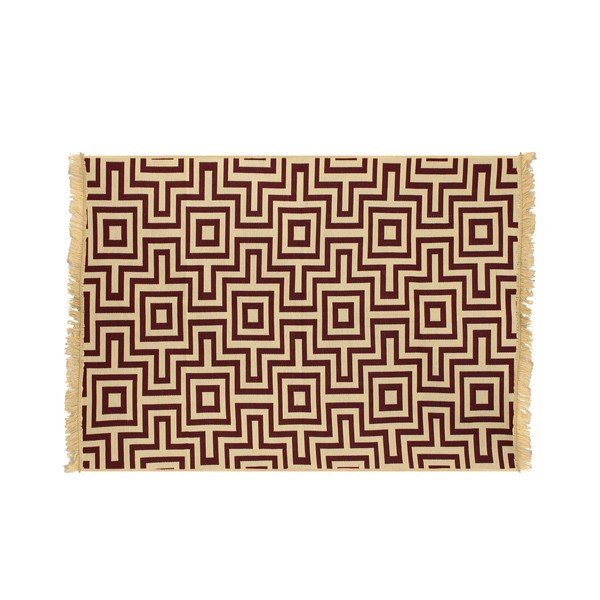 Tappeto Kare Claret Red, 120x180 cm - Ya Rugs