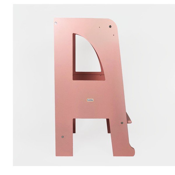 Torre di apprendimento rosa Montessori - Rocket Baby-image-2