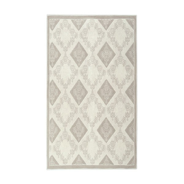 Tappeto in cotone crema Fara, 150 x 80 cm - Floorist