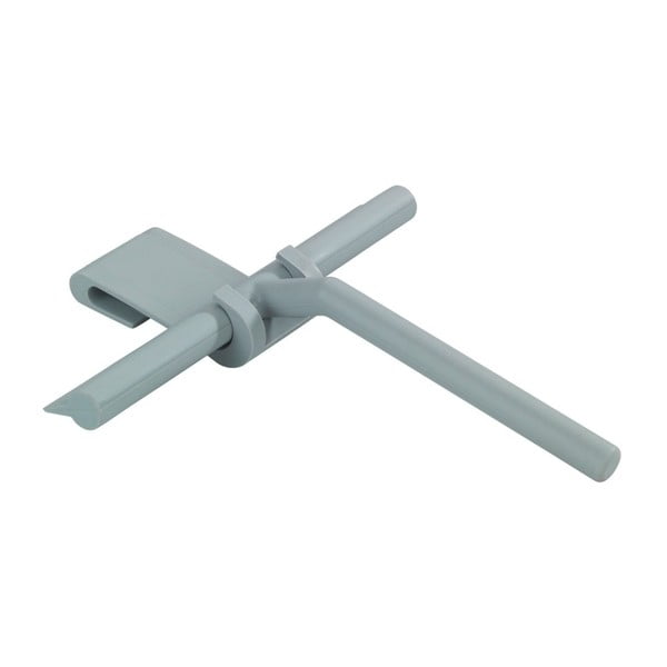 Spatola per doccia in silicone grigio Mola - Wenko-image-3