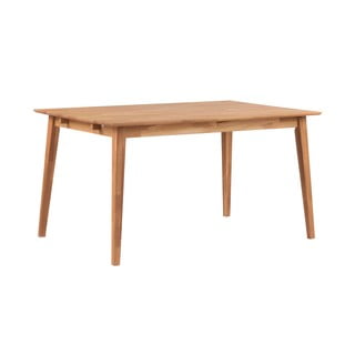 Tavolo da pranzo in rovere naturale , 140 x 90 cm Filippa - Rowico