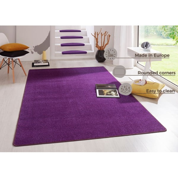 Tappeto viola scuro 80x150 cm Fancy - Hanse Home-image-4