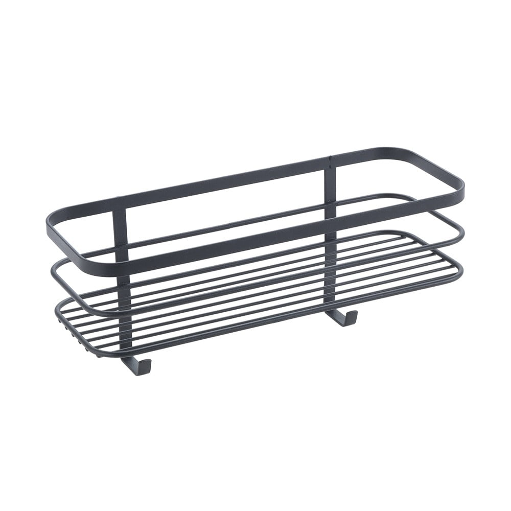 Mensola da parete nera per il bagno Origin - Metaltex | Mensole per il bagno