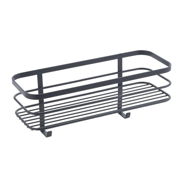 Mensola da parete nera per il bagno Origin - Metaltex