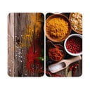 Set di 2 cappe da cucina in vetro con, 52 x 30 cm Spice - Wenko