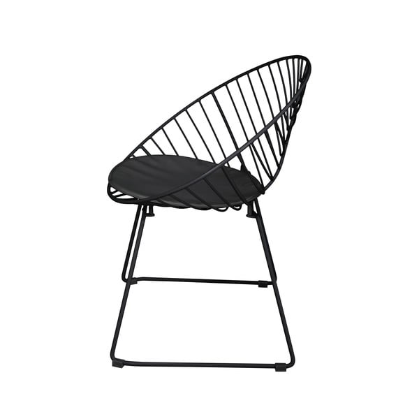 Set di 2 sedie da giardino nere Coco - Bonami Selection-image-3