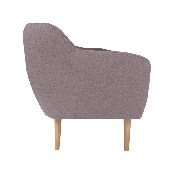 Divano rosa a tre posti con gambe leggere Sicile - Mazzini Sofas-image-3