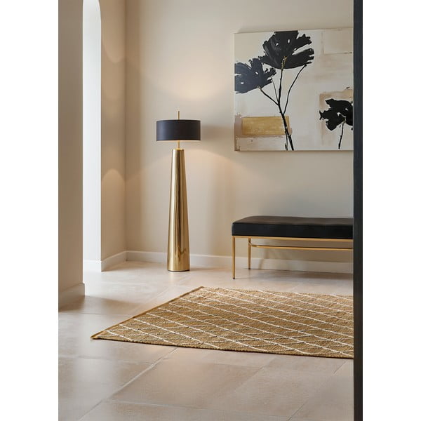 Tappeto di colore naturale in iuta tessuto a mano 200x300 cm Kunu – Hanse Home-image-1