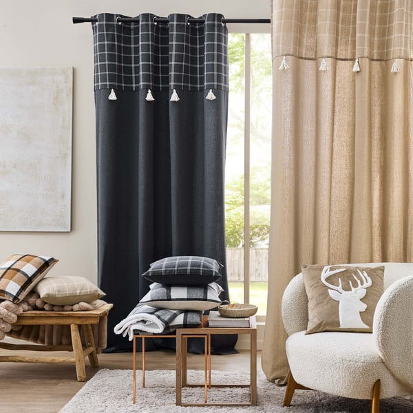 Cuscino decorativo in misto cotone 45x45 cm Everest – douceur d'intérieur-image-4