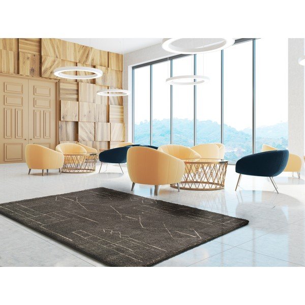 Tappeto grigio , 80 x 150 cm Moana Freo - Universal-image-2
