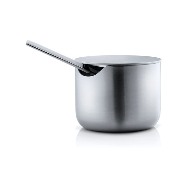 Zuccheriera grigia in acciaio inox Basic - Blomus-image-1