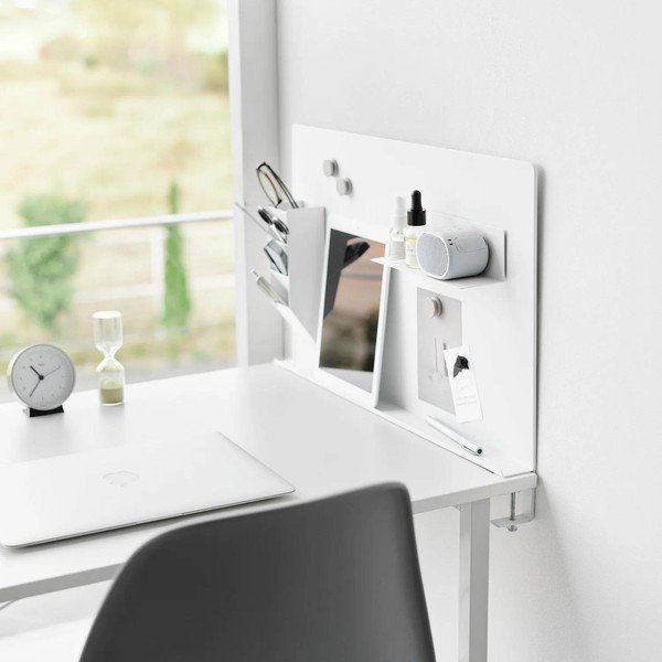 Organizer bianco in metallo per cancelleria Tower – YAMAZAKI-image-3