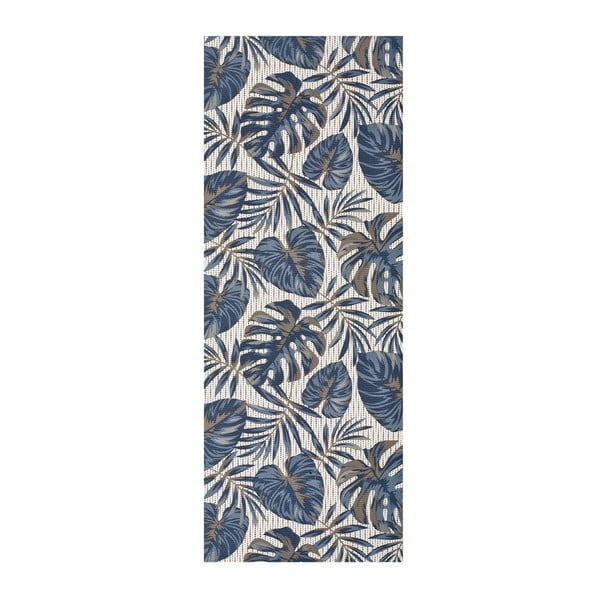 Corridore blu Molly Felci Blue, 55 x 200 cm - Universal