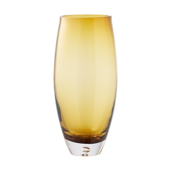 Vaso arancione in vetro (altezza totale 32 cm) – House Nordic