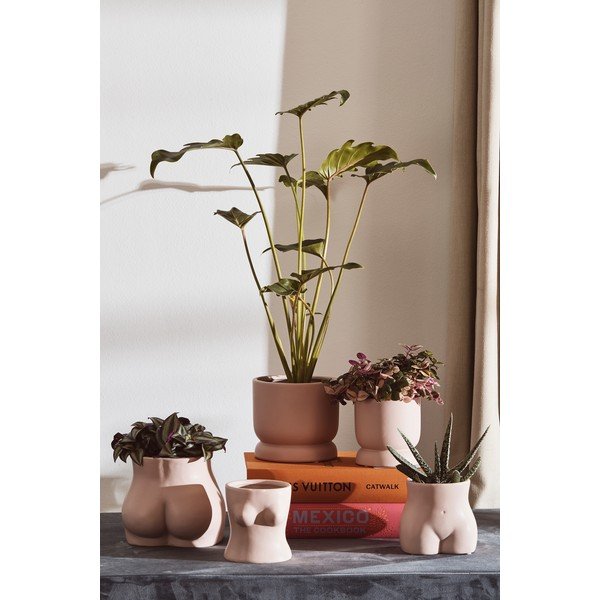 Vaso in ceramica marrone, ø 10,5 cm - Bahne & CO-image-3