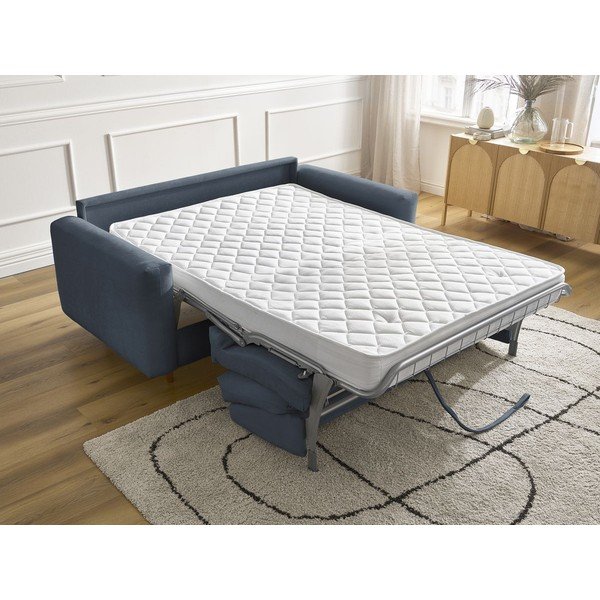 Divano blu scuro per il riposo quotidiano/allungabile 220 cm Cocoone – Bobochic Paris-image-1