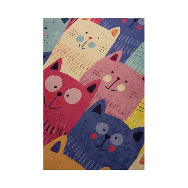 Tappeto per bambini , 140 x 190 cm Cats - Conceptum Hypnose-image-3