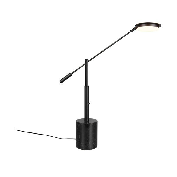 Lampada da tavolo LED nera (altezza totale 65 cm) Fiore – Trio Select