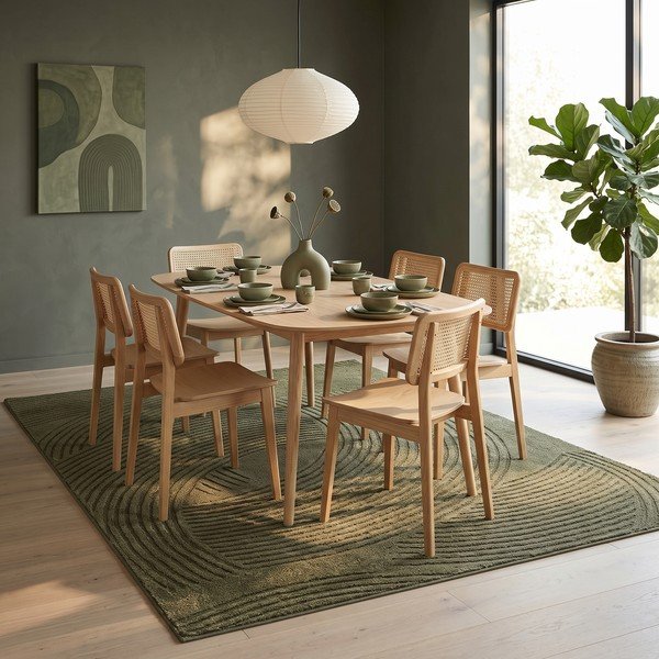 Tappeto verde 200x290 cm Zephyr – ESTE-image-2