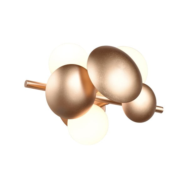 Lampada da parete in oro e bianco Bubble - Trio Select-image-3