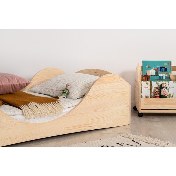 Letto per bambini in legno di pino Pepe Adel, 90 x 170 cm - Adeko-image-2