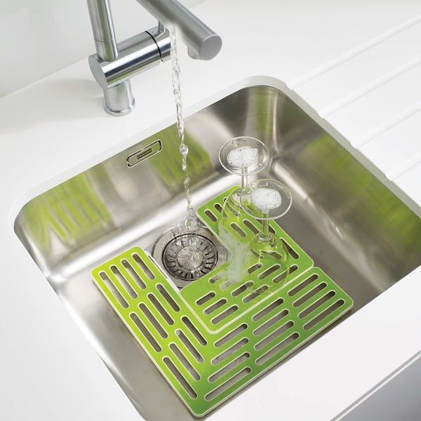 Set di tappetini antiscivolo 2 pz per il lavello 28,5x28,5 cm Sink – Joseph Joseph-image-1