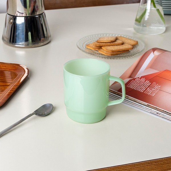 Tazza color menta in vetro 280 ml – Rex London-image-1