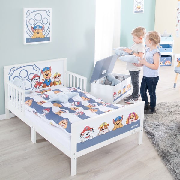 Biancheria da letto per culla in cotone 100x135 cm Paw Patrol - Roba-image-1