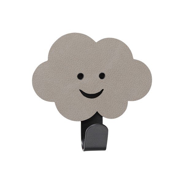 Gancio senza foratura grigio in acciaio Cloud Nupo – LIND DNA