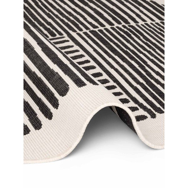 Tappeto da interno/esterno rotondo nero/color crema ø 160 cm Haringey Bounds – Ted Baker-image-4