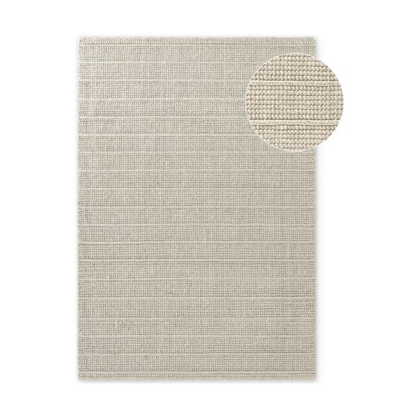 Tappeto color crema in lana tessuto a mano 120x170 cm Camden Parker – Ted Baker