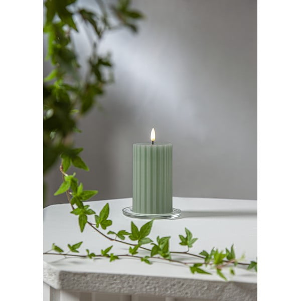 Candela LED (altezza 15 cm) Flamme Stripe - Star Trading-image-4