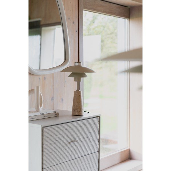 Lampada da tavolo dimmerabile a LED beige (altezza 37 cm) Cole - Zuiver-image-3