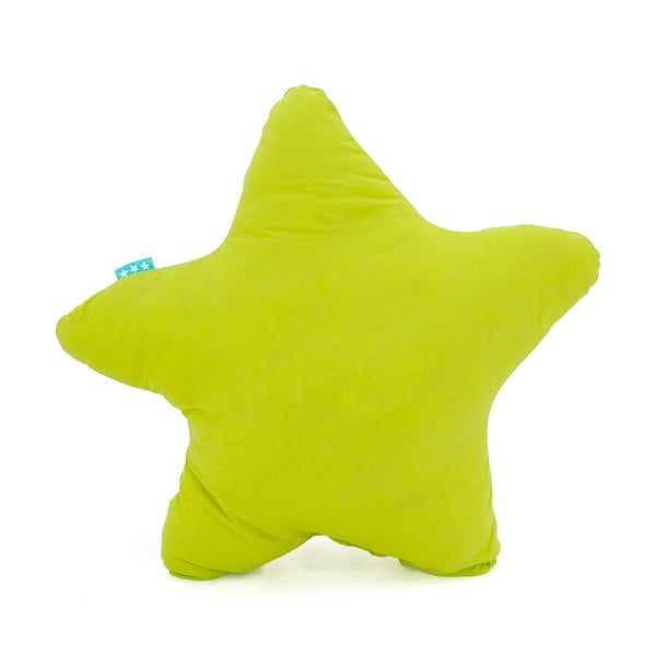 Cuscino in cotone verde Basic Green, 50 x 50 cm Estrella - Happy Friday-image-1