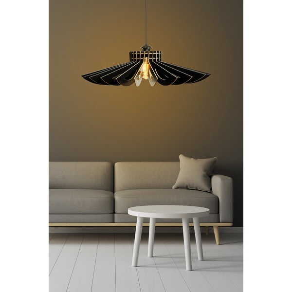 Lampadario nero ø 68 cm – Opviq lights-image-1