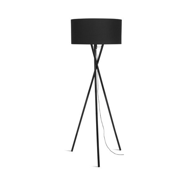 Lampada da terra nera (altezza 175 cm) Hampton - it's about RoMi