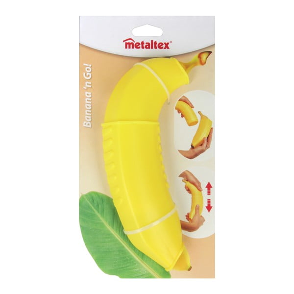 Involucro di banane , 11 x 27 cm BANANA 'N GO! - Metaltex-image-4
