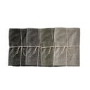 Set di 4 tovaglioli in lino Cool Grey, 43 x 43 cm - Really Nice Things