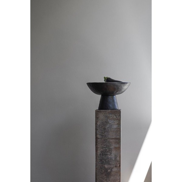 Ciotola nera/avorio in gres ø 31,5 cm By Hand  – Mette Ditmer Denmark-image-4